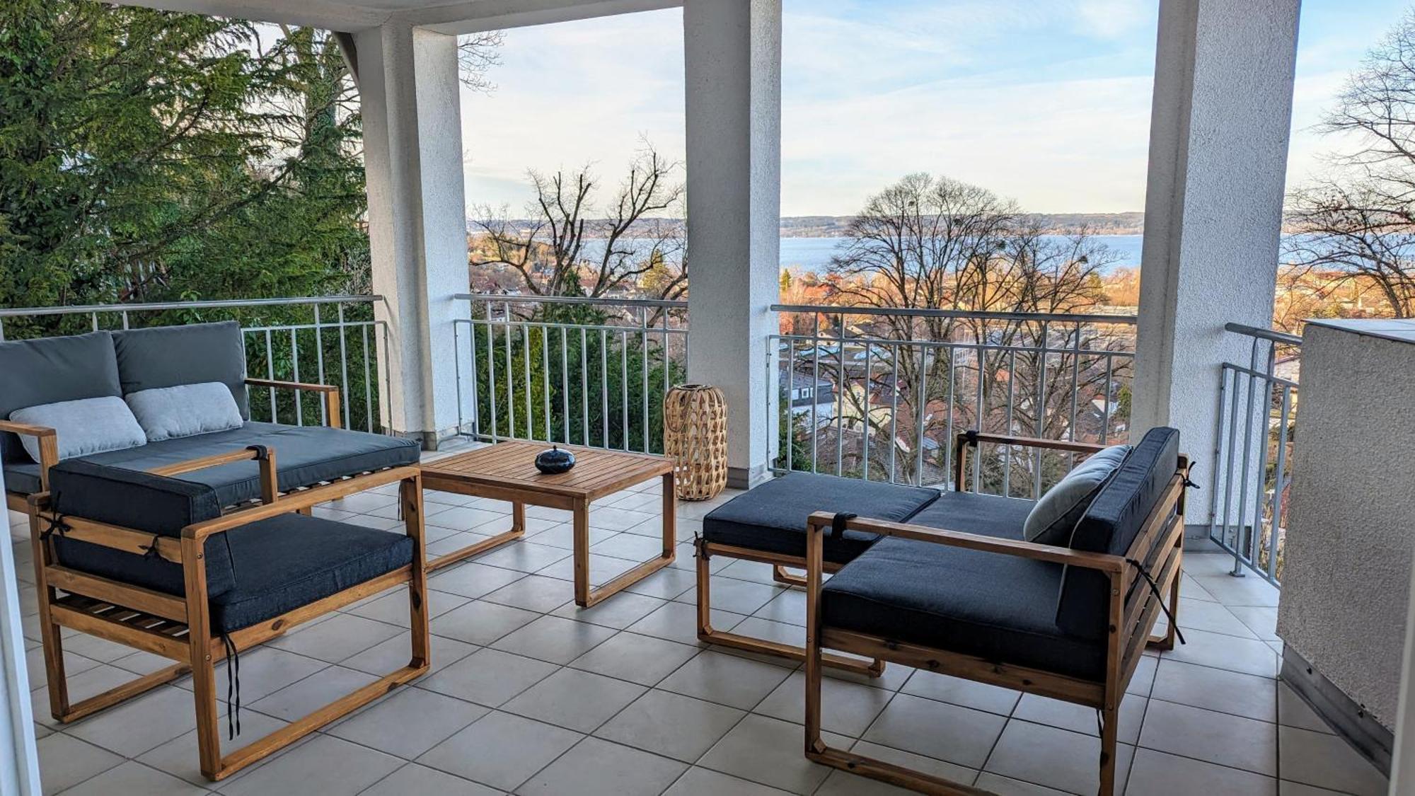 Liboria I Villa Mit Seeblick 10Min Vom See ヘルシング・アム・アンマーゼー エクステリア 写真